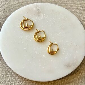 F is Fendi Trio Earrings